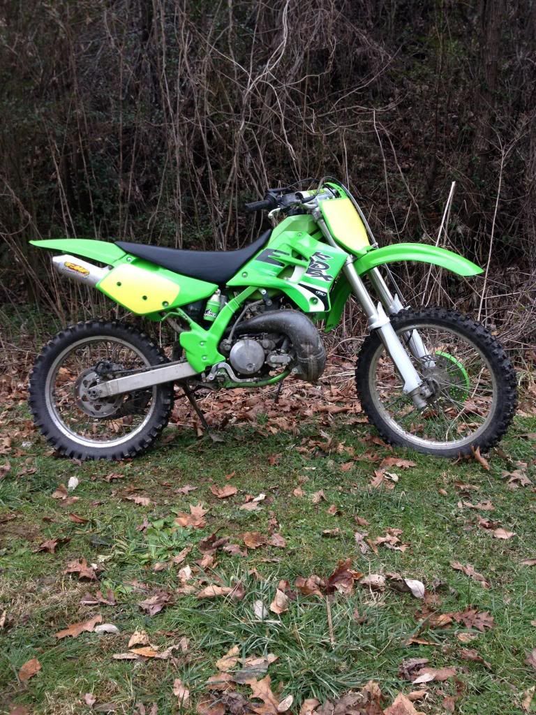 Kx fork guards on klx300 forks how to